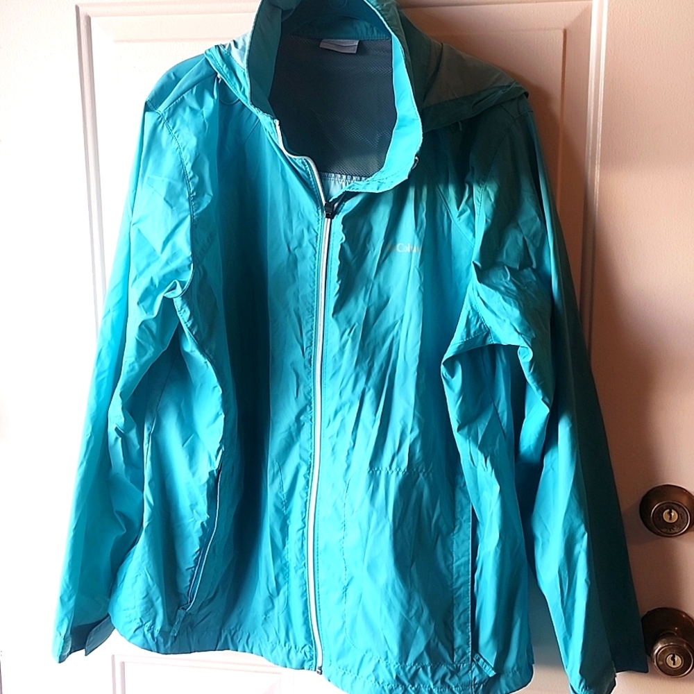Columbia  packable rain jacket